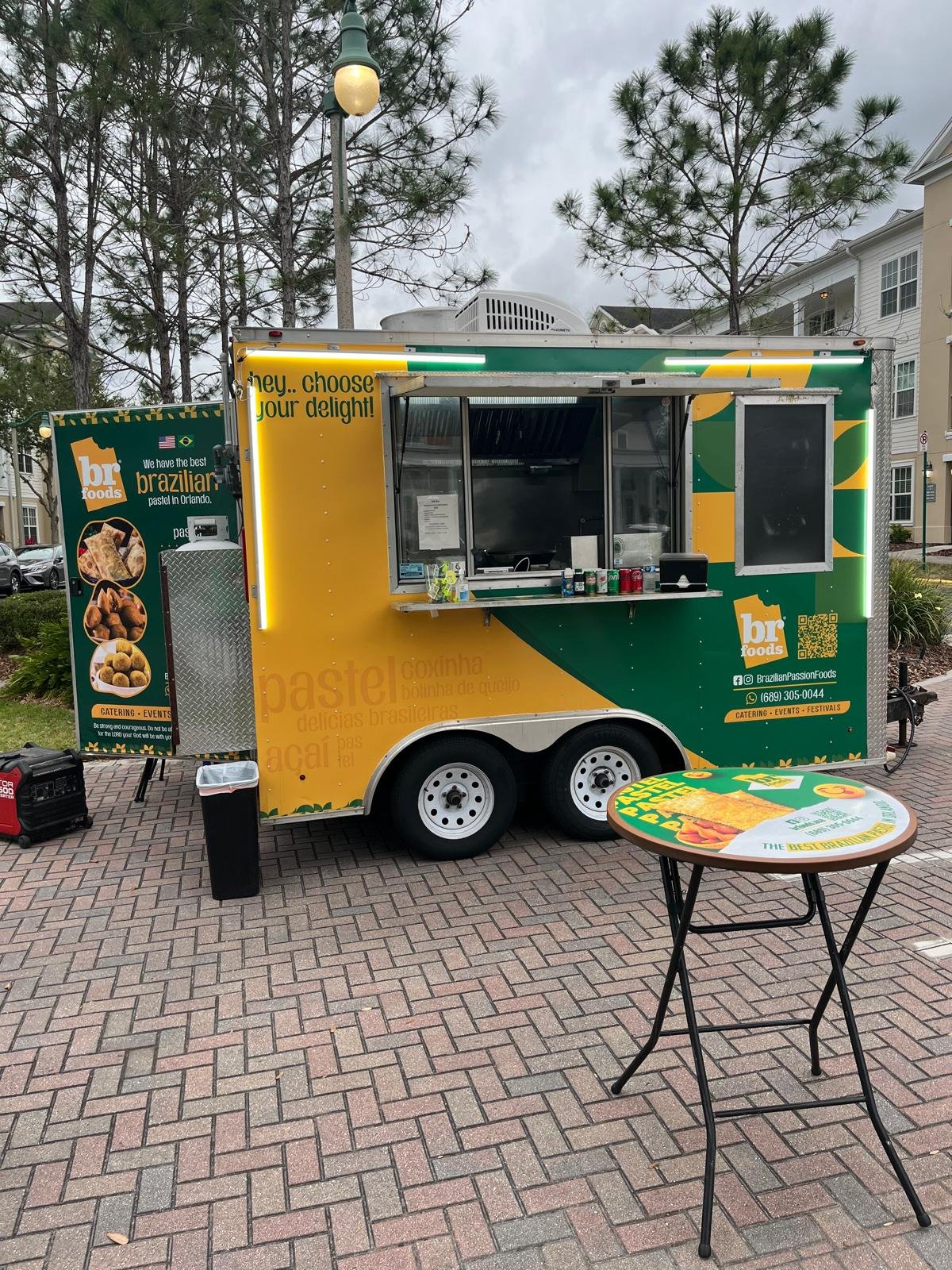 Truck no condomínio